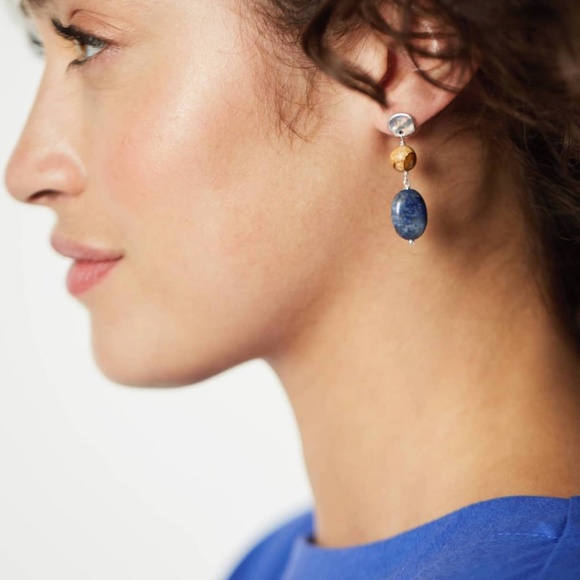 j.jill NEW Rising Tides Post Drop Earrings NWT - Picture 2 of 5